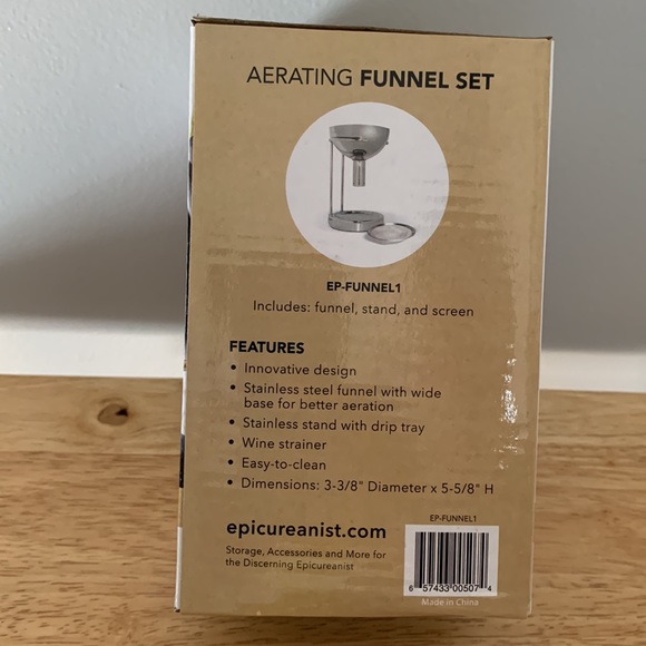 Epicureanist Aerating Funnel Set - Picture 3 of 3